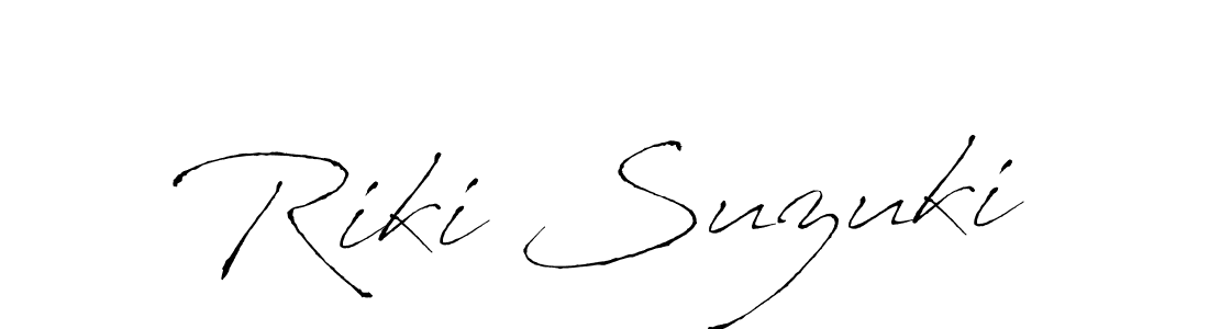 if you are searching for the best signature style for your name Riki Suzuki. so please give up your signature search. here we have designed multiple signature styles  using Antro_Vectra. Riki Suzuki signature style 6 images and pictures png