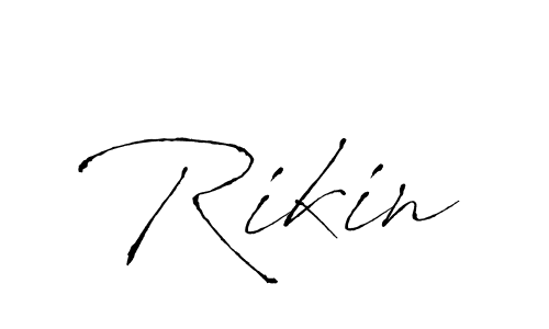 Make a beautiful signature design for name Rikin. Use this online signature maker to create a handwritten signature for free. Rikin signature style 6 images and pictures png