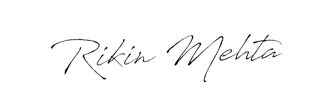Make a beautiful signature design for name Rikin Mehta. Use this online signature maker to create a handwritten signature for free. Rikin Mehta signature style 6 images and pictures png