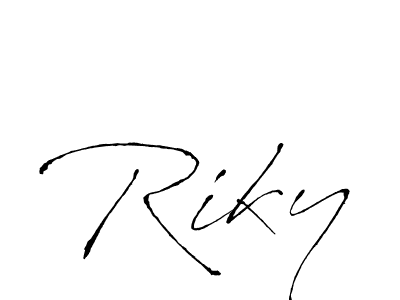 Antro_Vectra is a professional signature style that is perfect for those who want to add a touch of class to their signature. It is also a great choice for those who want to make their signature more unique. Get Riky name to fancy signature for free. Riky signature style 6 images and pictures png