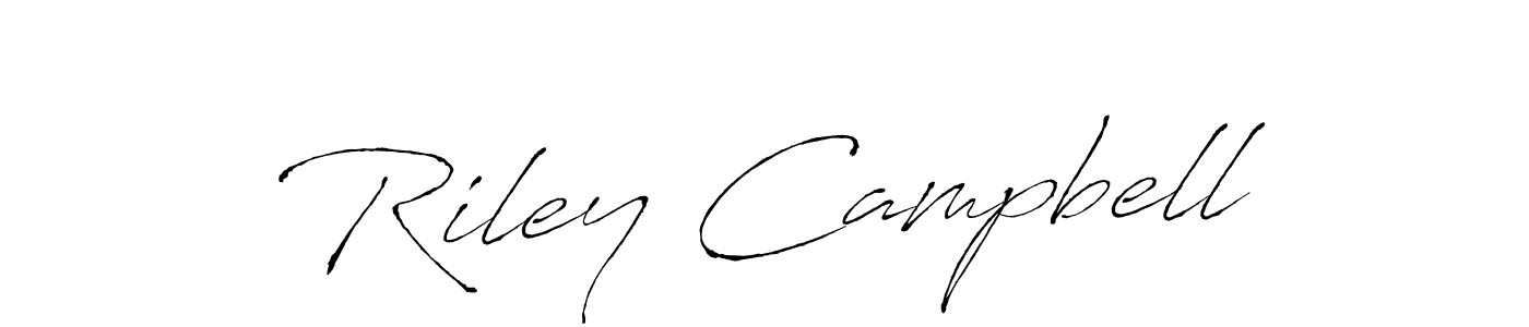 Antro_Vectra is a professional signature style that is perfect for those who want to add a touch of class to their signature. It is also a great choice for those who want to make their signature more unique. Get Riley Campbell name to fancy signature for free. Riley Campbell signature style 6 images and pictures png