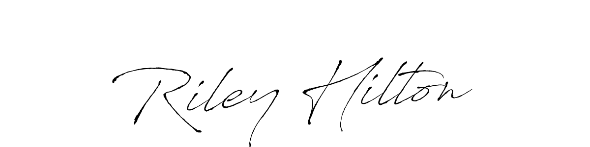 Also we have Riley Hilton name is the best signature style. Create professional handwritten signature collection using Antro_Vectra autograph style. Riley Hilton signature style 6 images and pictures png