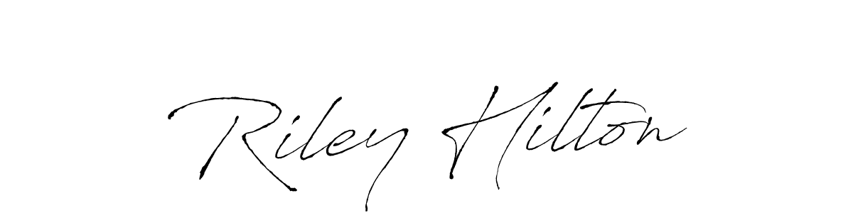 Also we have Riley Hilton name is the best signature style. Create professional handwritten signature collection using Antro_Vectra autograph style. Riley Hilton signature style 6 images and pictures png