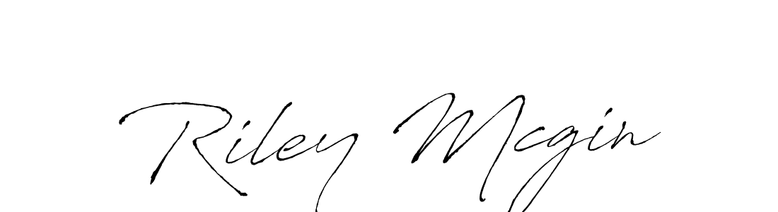 Create a beautiful signature design for name Riley Mcgin. With this signature (Antro_Vectra) fonts, you can make a handwritten signature for free. Riley Mcgin signature style 6 images and pictures png