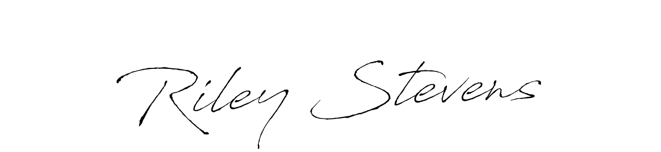 Antro_Vectra is a professional signature style that is perfect for those who want to add a touch of class to their signature. It is also a great choice for those who want to make their signature more unique. Get Riley Stevens name to fancy signature for free. Riley Stevens signature style 6 images and pictures png