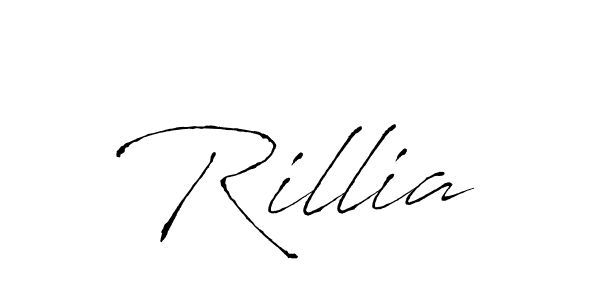 Once you've used our free online signature maker to create your best signature Antro_Vectra style, it's time to enjoy all of the benefits that Rillia name signing documents. Rillia signature style 6 images and pictures png