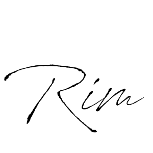 How to Draw Rim signature style? Antro_Vectra is a latest design signature styles for name Rim. Rim signature style 6 images and pictures png