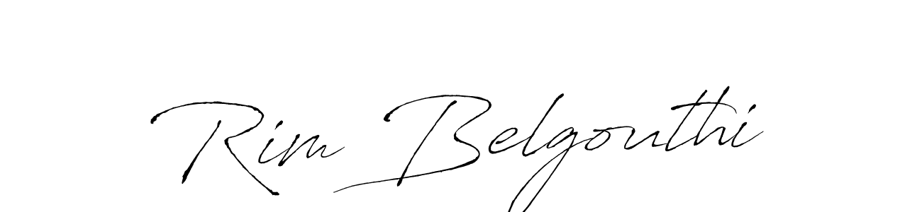 Also we have Rim Belgouthi name is the best signature style. Create professional handwritten signature collection using Antro_Vectra autograph style. Rim Belgouthi signature style 6 images and pictures png