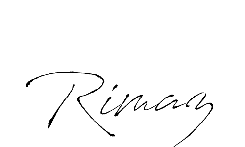 Rimaz stylish signature style. Best Handwritten Sign (Antro_Vectra) for my name. Handwritten Signature Collection Ideas for my name Rimaz. Rimaz signature style 6 images and pictures png