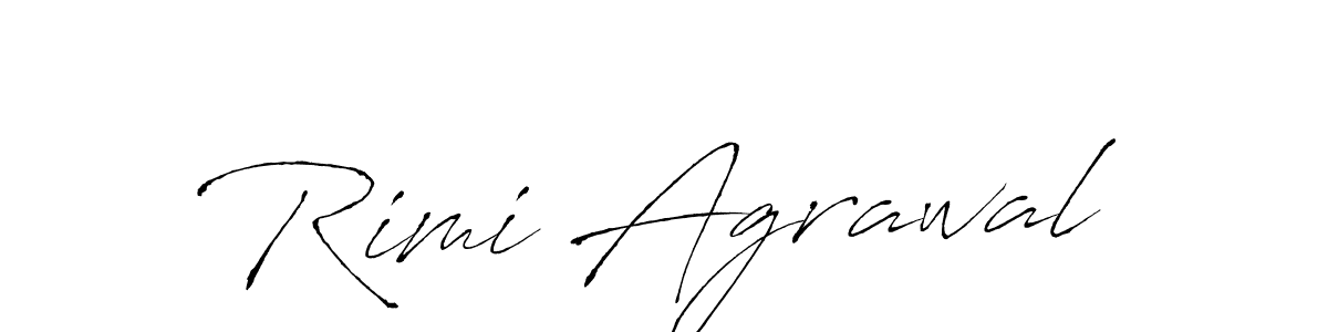 Rimi Agrawal stylish signature style. Best Handwritten Sign (Antro_Vectra) for my name. Handwritten Signature Collection Ideas for my name Rimi Agrawal. Rimi Agrawal signature style 6 images and pictures png