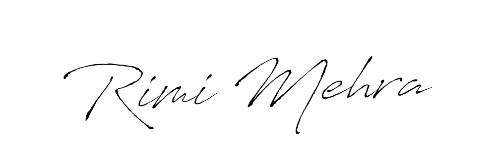 Make a short Rimi Mehra signature style. Manage your documents anywhere anytime using Antro_Vectra. Create and add eSignatures, submit forms, share and send files easily. Rimi Mehra signature style 6 images and pictures png