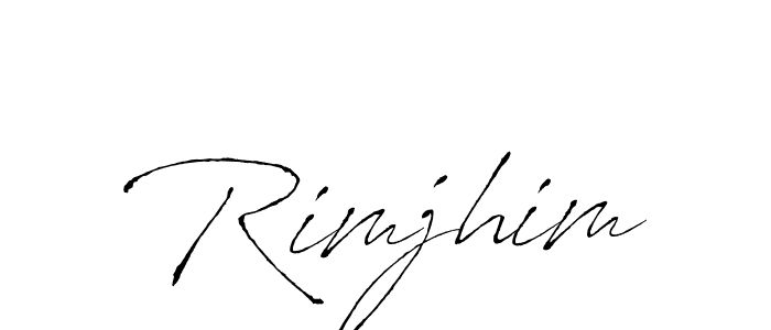 How to make Rimjhim name signature. Use Antro_Vectra style for creating short signs online. This is the latest handwritten sign. Rimjhim signature style 6 images and pictures png