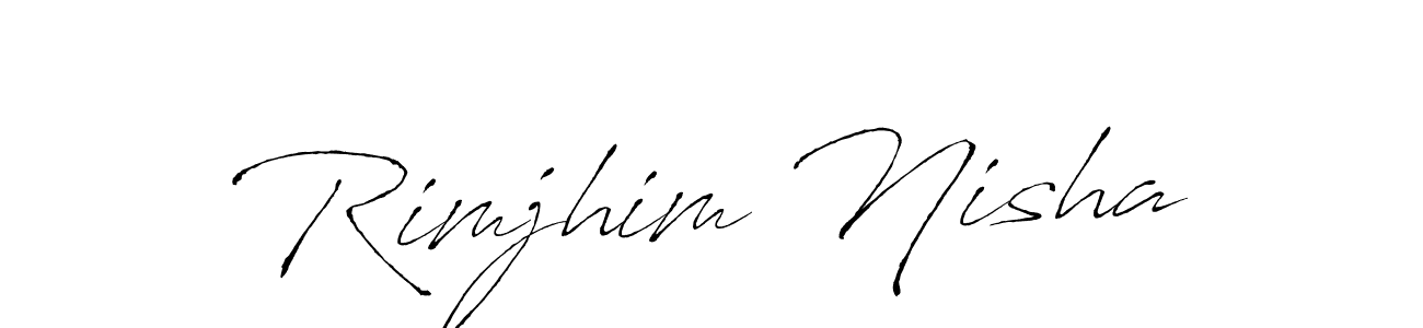 How to Draw Rimjhim Nisha signature style? Antro_Vectra is a latest design signature styles for name Rimjhim Nisha. Rimjhim Nisha signature style 6 images and pictures png