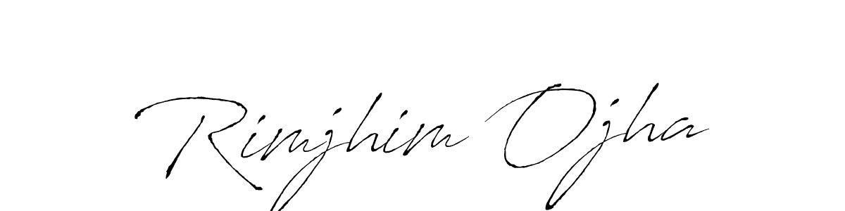 if you are searching for the best signature style for your name Rimjhim Ojha. so please give up your signature search. here we have designed multiple signature styles  using Antro_Vectra. Rimjhim Ojha signature style 6 images and pictures png