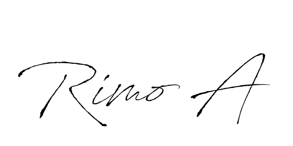 You can use this online signature creator to create a handwritten signature for the name Rimo A. This is the best online autograph maker. Rimo A signature style 6 images and pictures png