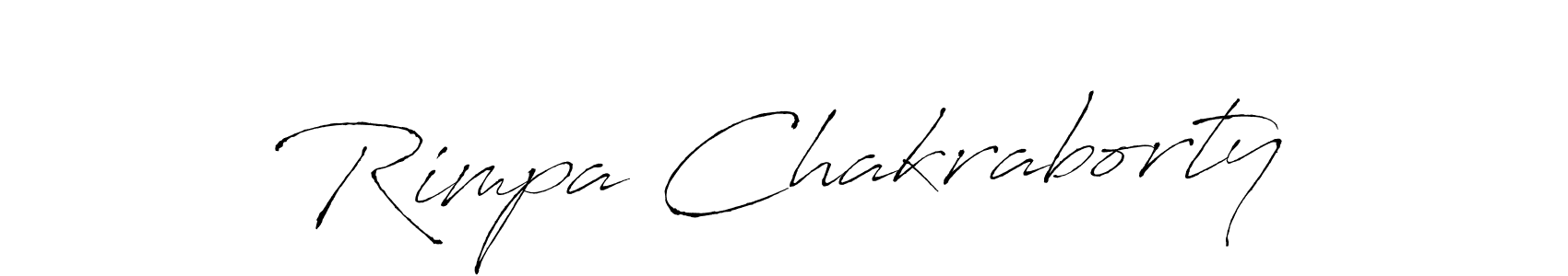 Antro_Vectra is a professional signature style that is perfect for those who want to add a touch of class to their signature. It is also a great choice for those who want to make their signature more unique. Get Rimpa Chakraborty name to fancy signature for free. Rimpa Chakraborty signature style 6 images and pictures png