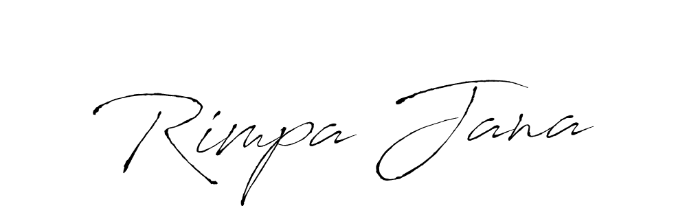 You should practise on your own different ways (Antro_Vectra) to write your name (Rimpa Jana) in signature. don't let someone else do it for you. Rimpa Jana signature style 6 images and pictures png