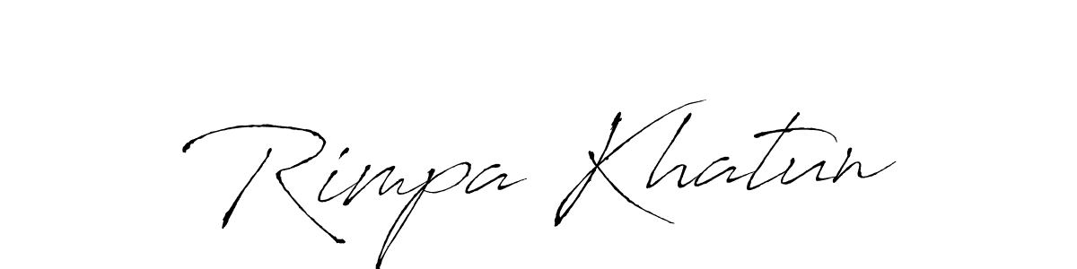 Use a signature maker to create a handwritten signature online. With this signature software, you can design (Antro_Vectra) your own signature for name Rimpa Khatun. Rimpa Khatun signature style 6 images and pictures png