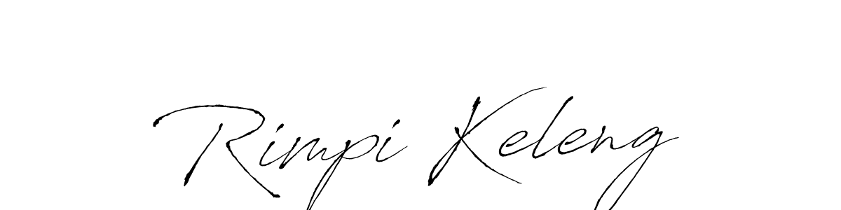Make a short Rimpi Keleng signature style. Manage your documents anywhere anytime using Antro_Vectra. Create and add eSignatures, submit forms, share and send files easily. Rimpi Keleng signature style 6 images and pictures png