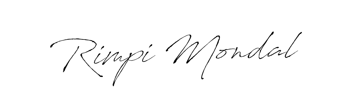 Antro_Vectra is a professional signature style that is perfect for those who want to add a touch of class to their signature. It is also a great choice for those who want to make their signature more unique. Get Rimpi Mondal name to fancy signature for free. Rimpi Mondal signature style 6 images and pictures png