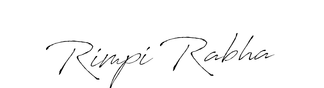 Rimpi Rabha stylish signature style. Best Handwritten Sign (Antro_Vectra) for my name. Handwritten Signature Collection Ideas for my name Rimpi Rabha. Rimpi Rabha signature style 6 images and pictures png