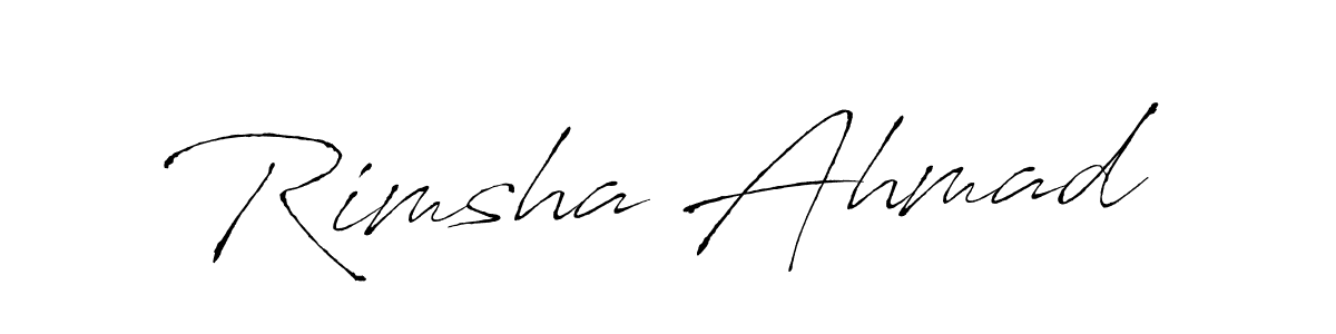 Once you've used our free online signature maker to create your best signature Antro_Vectra style, it's time to enjoy all of the benefits that Rimsha Ahmad name signing documents. Rimsha Ahmad signature style 6 images and pictures png