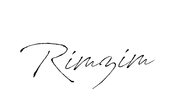 Use a signature maker to create a handwritten signature online. With this signature software, you can design (Antro_Vectra) your own signature for name Rimzim. Rimzim signature style 6 images and pictures png