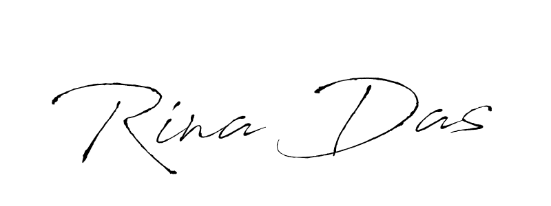 Antro_Vectra is a professional signature style that is perfect for those who want to add a touch of class to their signature. It is also a great choice for those who want to make their signature more unique. Get Rina Das name to fancy signature for free. Rina Das signature style 6 images and pictures png