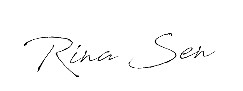 Make a beautiful signature design for name Rina Sen. Use this online signature maker to create a handwritten signature for free. Rina Sen signature style 6 images and pictures png