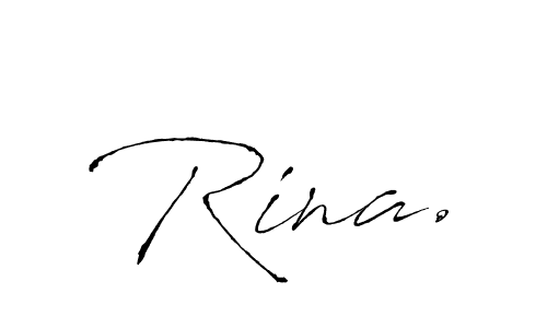 This is the best signature style for the Rina. name. Also you like these signature font (Antro_Vectra). Mix name signature. Rina. signature style 6 images and pictures png