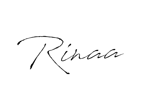 Design your own signature with our free online signature maker. With this signature software, you can create a handwritten (Antro_Vectra) signature for name Rinaa. Rinaa signature style 6 images and pictures png