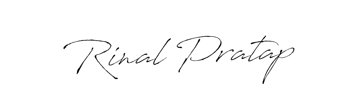 Also we have Rinal Pratap name is the best signature style. Create professional handwritten signature collection using Antro_Vectra autograph style. Rinal Pratap signature style 6 images and pictures png