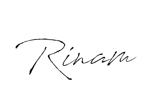 Once you've used our free online signature maker to create your best signature Antro_Vectra style, it's time to enjoy all of the benefits that Rinam name signing documents. Rinam signature style 6 images and pictures png