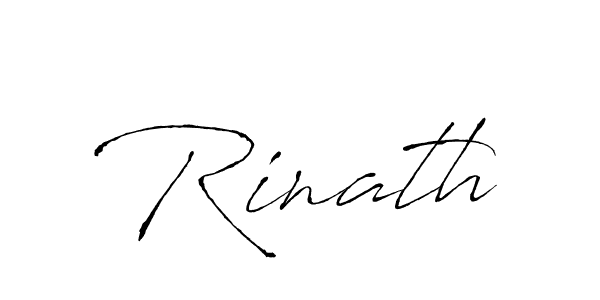 Create a beautiful signature design for name Rinath. With this signature (Antro_Vectra) fonts, you can make a handwritten signature for free. Rinath signature style 6 images and pictures png