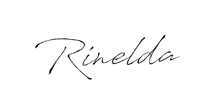 How to make Rinelda name signature. Use Antro_Vectra style for creating short signs online. This is the latest handwritten sign. Rinelda signature style 6 images and pictures png