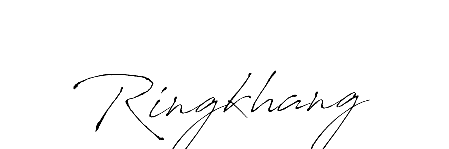 Ringkhang stylish signature style. Best Handwritten Sign (Antro_Vectra) for my name. Handwritten Signature Collection Ideas for my name Ringkhang. Ringkhang signature style 6 images and pictures png