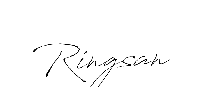 How to Draw Ringsan signature style? Antro_Vectra is a latest design signature styles for name Ringsan. Ringsan signature style 6 images and pictures png