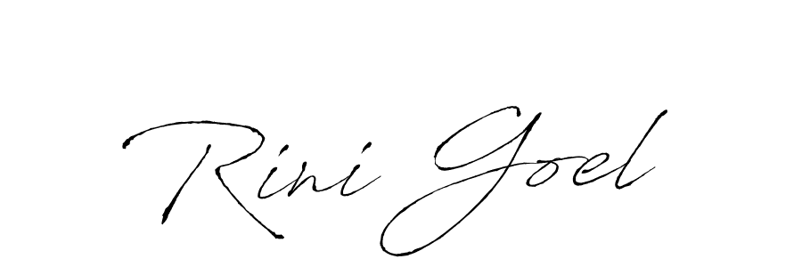 You can use this online signature creator to create a handwritten signature for the name Rini Goel. This is the best online autograph maker. Rini Goel signature style 6 images and pictures png