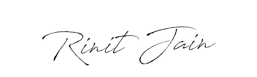 Also You can easily find your signature by using the search form. We will create Rinit Jain name handwritten signature images for you free of cost using Antro_Vectra sign style. Rinit Jain signature style 6 images and pictures png