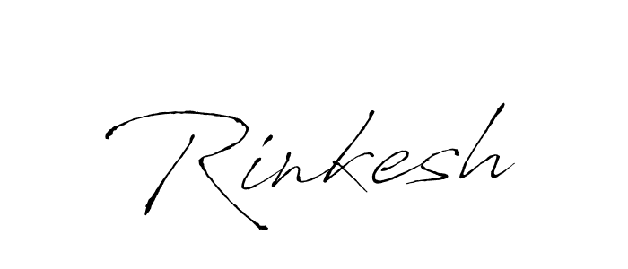 How to make Rinkesh signature? Antro_Vectra is a professional autograph style. Create handwritten signature for Rinkesh name. Rinkesh signature style 6 images and pictures png