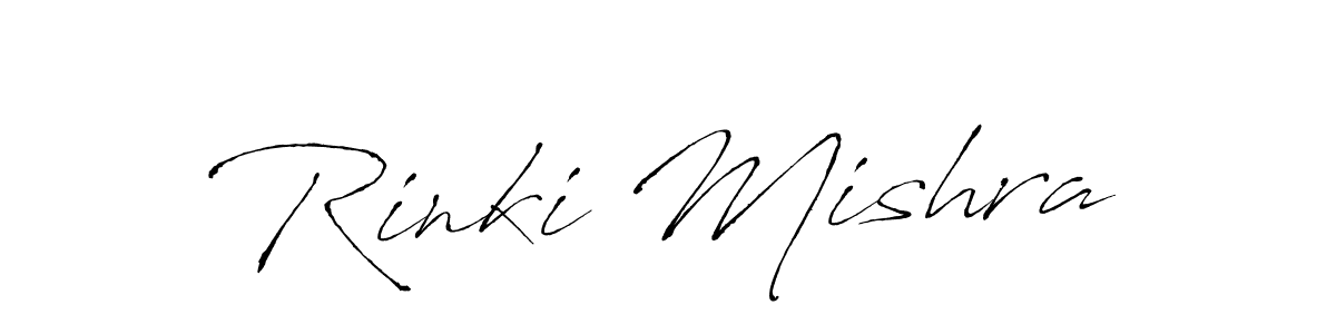 Use a signature maker to create a handwritten signature online. With this signature software, you can design (Antro_Vectra) your own signature for name Rinki Mishra. Rinki Mishra signature style 6 images and pictures png