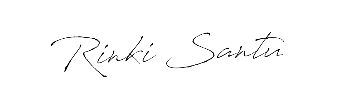 Use a signature maker to create a handwritten signature online. With this signature software, you can design (Antro_Vectra) your own signature for name Rinki Santu. Rinki Santu signature style 6 images and pictures png