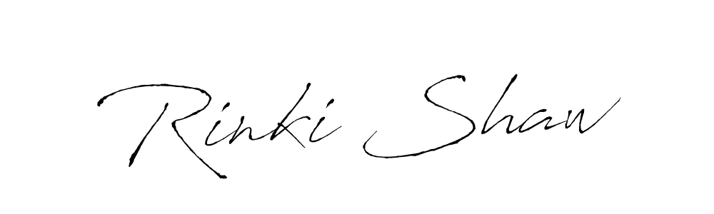 How to make Rinki Shaw signature? Antro_Vectra is a professional autograph style. Create handwritten signature for Rinki Shaw name. Rinki Shaw signature style 6 images and pictures png