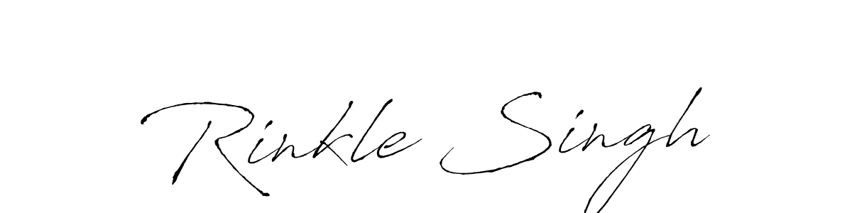 Antro_Vectra is a professional signature style that is perfect for those who want to add a touch of class to their signature. It is also a great choice for those who want to make their signature more unique. Get Rinkle Singh name to fancy signature for free. Rinkle Singh signature style 6 images and pictures png