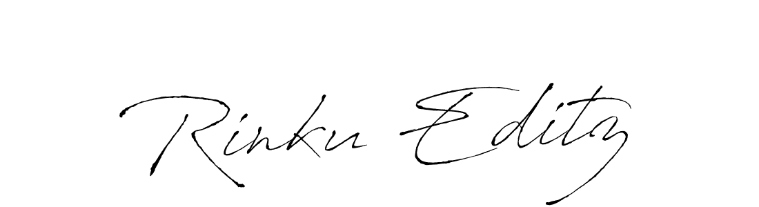 Once you've used our free online signature maker to create your best signature Antro_Vectra style, it's time to enjoy all of the benefits that Rinku Editz name signing documents. Rinku Editz signature style 6 images and pictures png