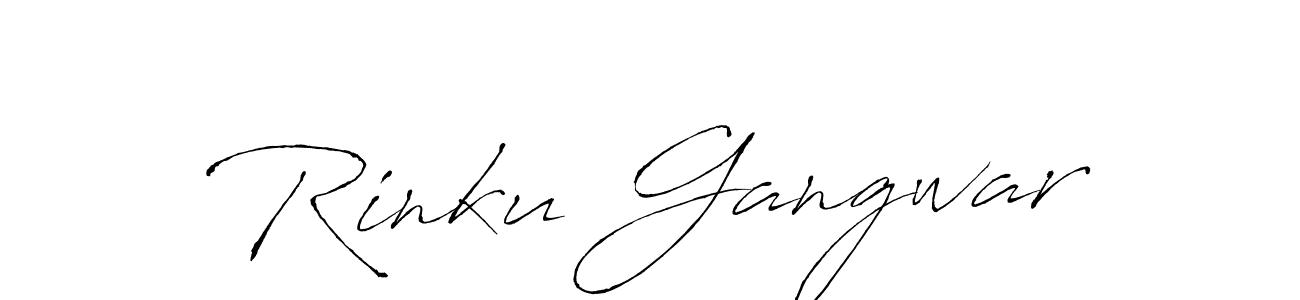 It looks lik you need a new signature style for name Rinku Gangwar. Design unique handwritten (Antro_Vectra) signature with our free signature maker in just a few clicks. Rinku Gangwar signature style 6 images and pictures png