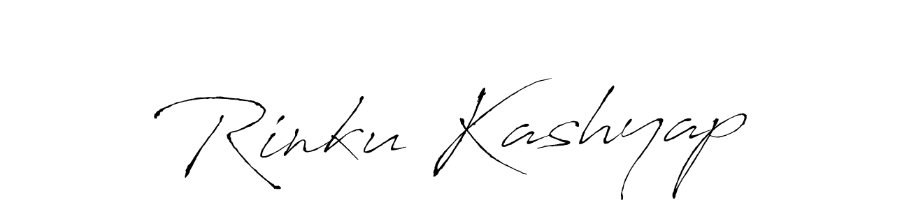 You should practise on your own different ways (Antro_Vectra) to write your name (Rinku Kashyap) in signature. don't let someone else do it for you. Rinku Kashyap signature style 6 images and pictures png