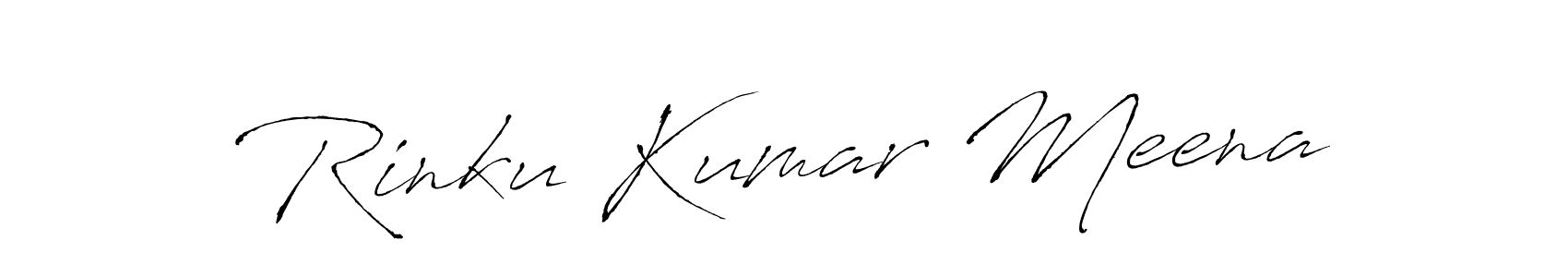 Make a short Rinku Kumar Meena signature style. Manage your documents anywhere anytime using Antro_Vectra. Create and add eSignatures, submit forms, share and send files easily. Rinku Kumar Meena signature style 6 images and pictures png