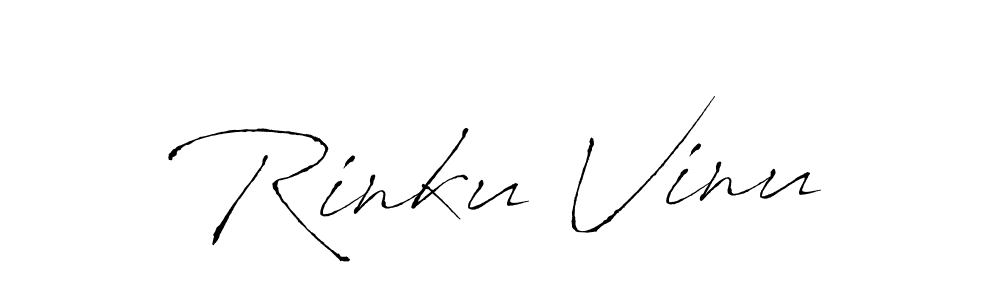 if you are searching for the best signature style for your name Rinku Vinu. so please give up your signature search. here we have designed multiple signature styles  using Antro_Vectra. Rinku Vinu signature style 6 images and pictures png