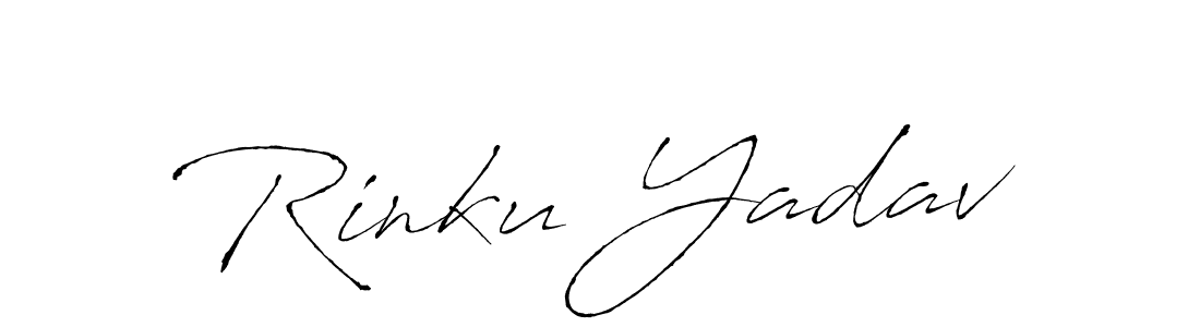 You can use this online signature creator to create a handwritten signature for the name Rinku Yadav. This is the best online autograph maker. Rinku Yadav signature style 6 images and pictures png